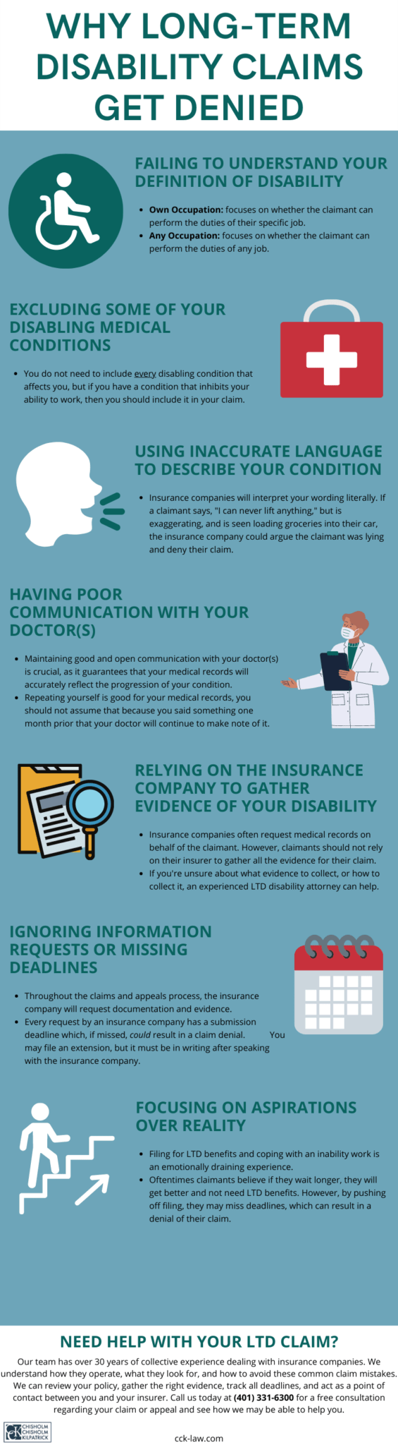 Own Occupation vs. Any Occupation Long-Term Disability | CCK Law