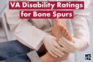 VA Disability Ratings for Bone Spurs