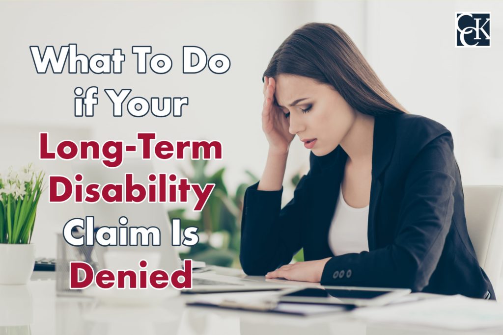 What To Do if Your Long-Term Disability Claim is Denied