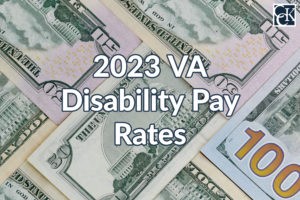 Tarifa de pago por discapacidad y ajuste por costo de vida de Asuntos de los Veteranos (VA) 2023