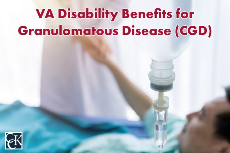 VA Disability Benefits for Granulomatous Disease (CGD)