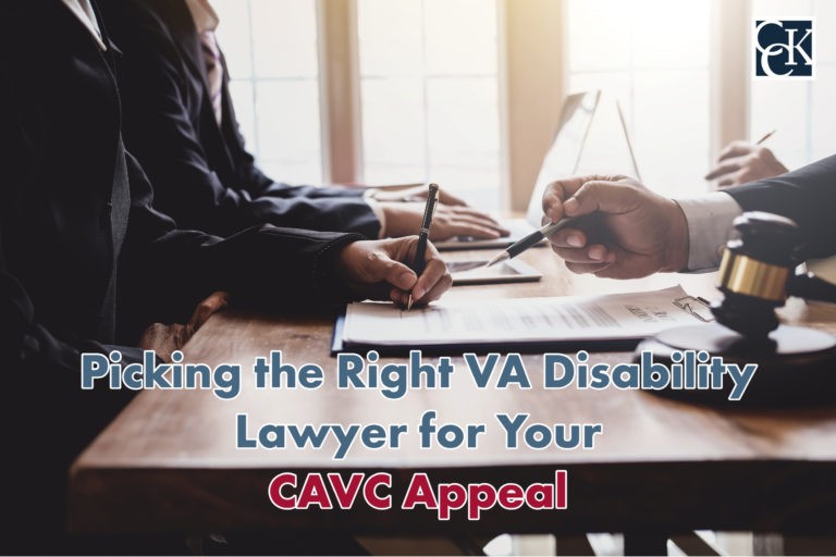 Picking the Right VA Disability Lawyer for Your CAVC Appeal
