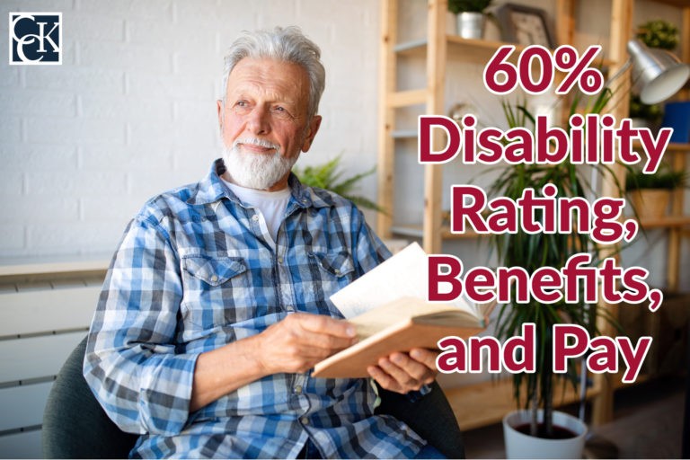 60% Disability Rating, Benefits, and Pay