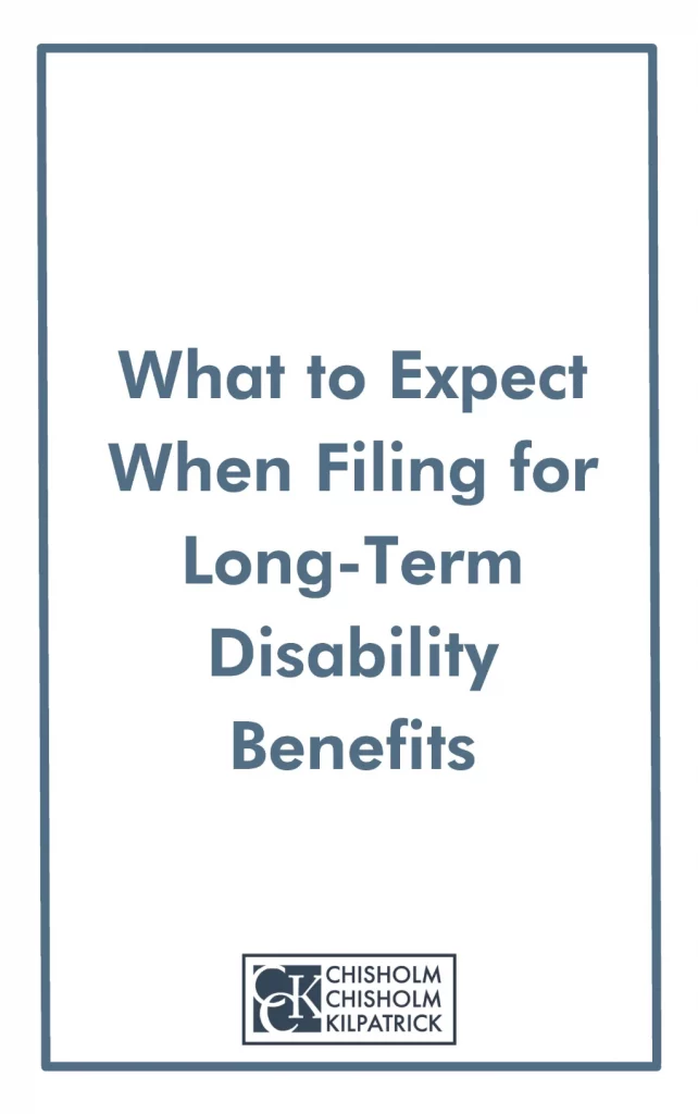 What to Expect When Filing for Long-Term Disability Benefits eBook
