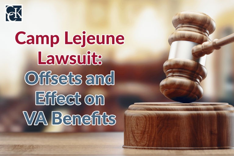 Camp Lejeune Lawsuit: Offsets and Effect on VA Benefits