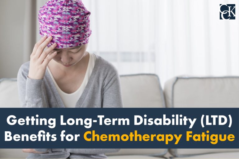 Getting Long-Term Disability (LTD) Benefits for Chemotherapy Fatigue