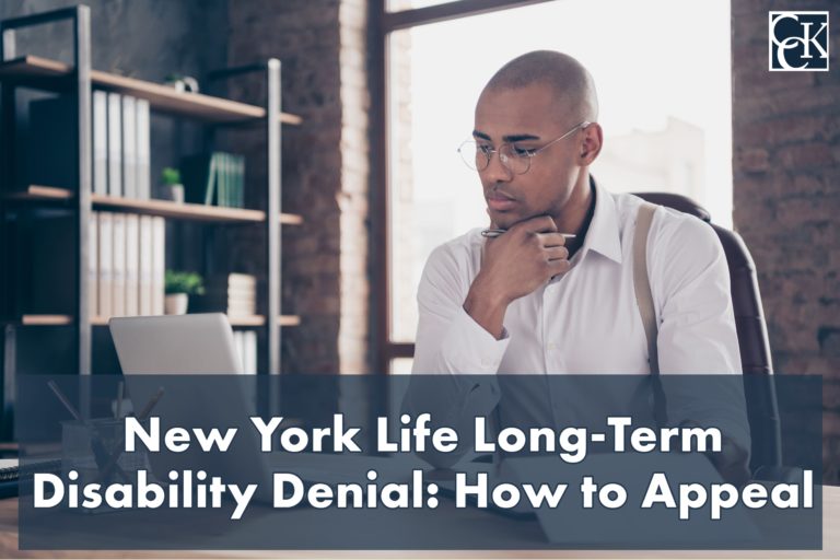 New York Life Long-Term Disability Denial: How to Appeal