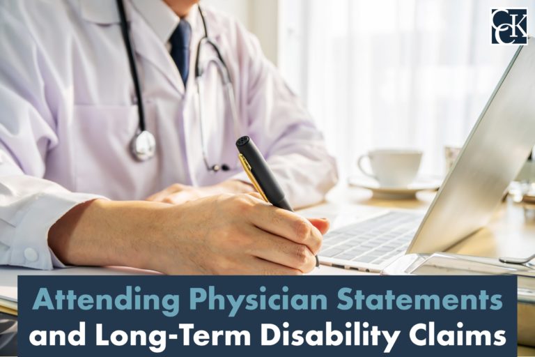 Attending Physician Statements and Long-Term Disability Claims