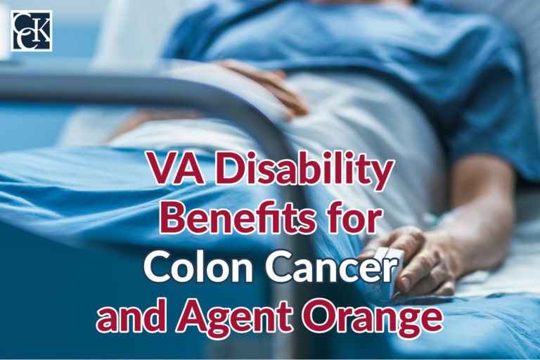 VA Disability Benefits for Colon Cancer and Agent Orange