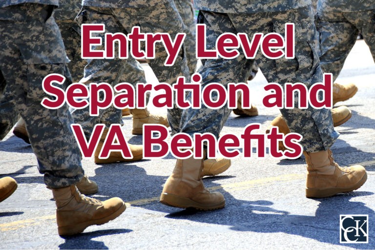 Entry Level Separation and VA Benefits