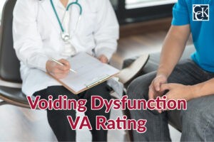 Voiding Dysfunction VA Rating