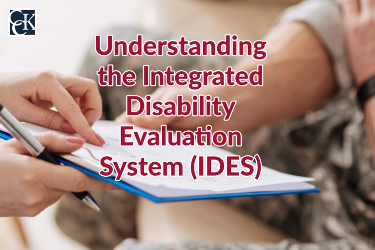 Understanding the Integrated Disability Evaluation System (IDES)