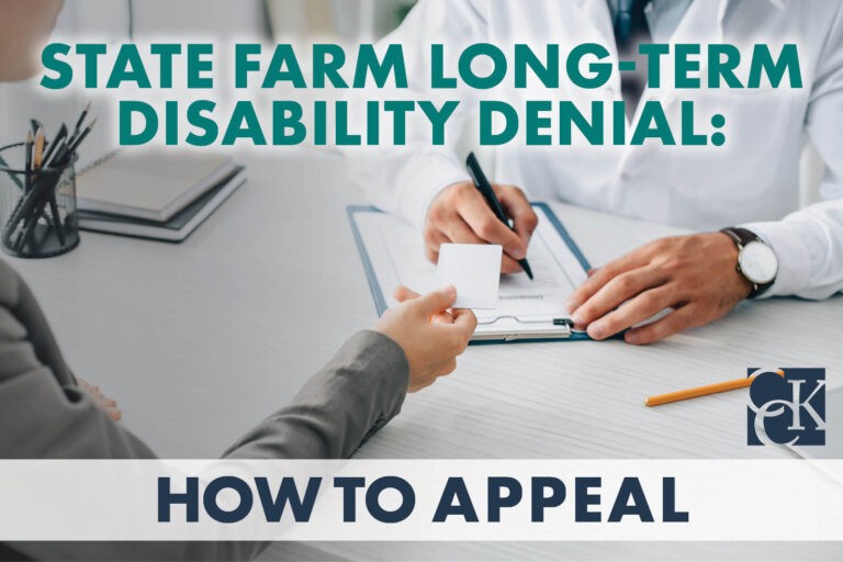 State Farm Long-Term Disability Denial: How to Appeal