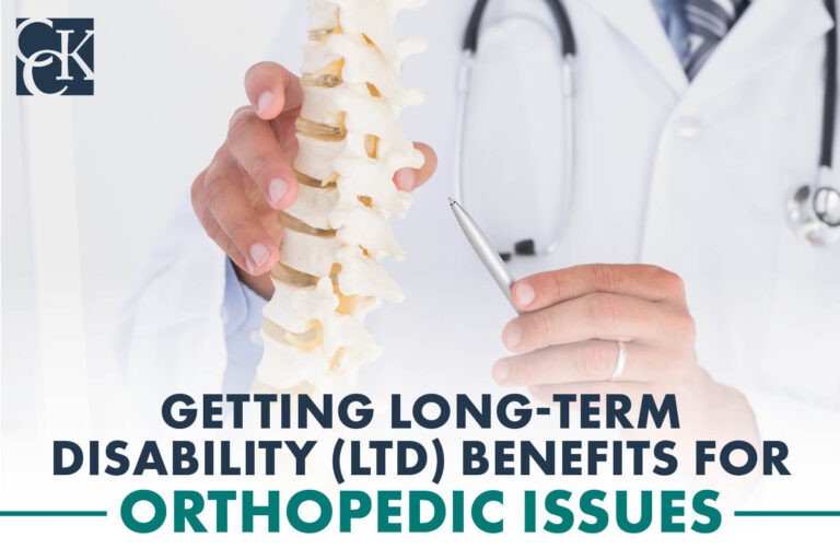 Getting Long-Term Disability (LTD) Benefits for Orthopedic Issues