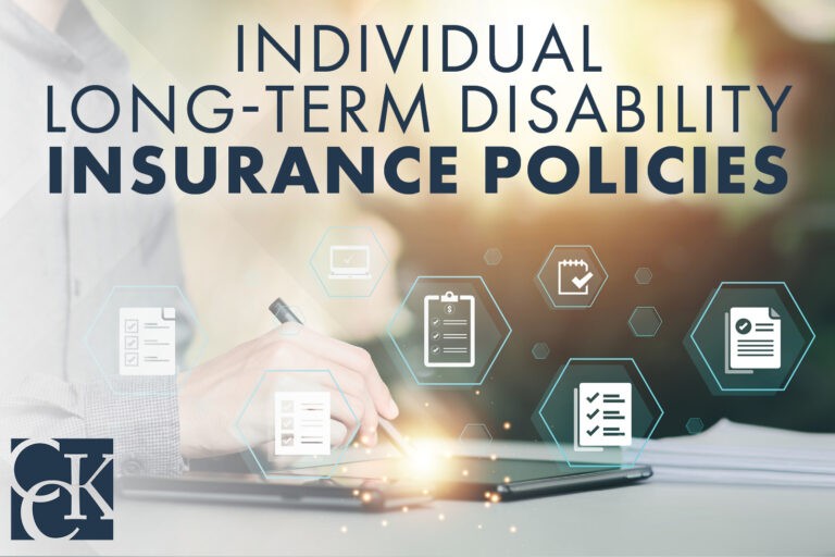 Individual Long-Term Disability Insurance Policies