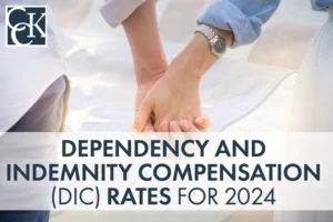 Dependency and Indemnity Compensation (DIC) Rates for 2024