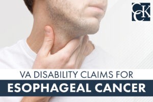 VA Disability Claims for Esophageal Cancer
