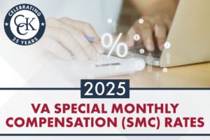 2025 VA Special Monthly Compensation (SMC) Rates