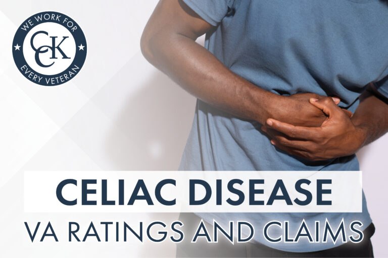 Celiac Disease VA Ratings and Claims