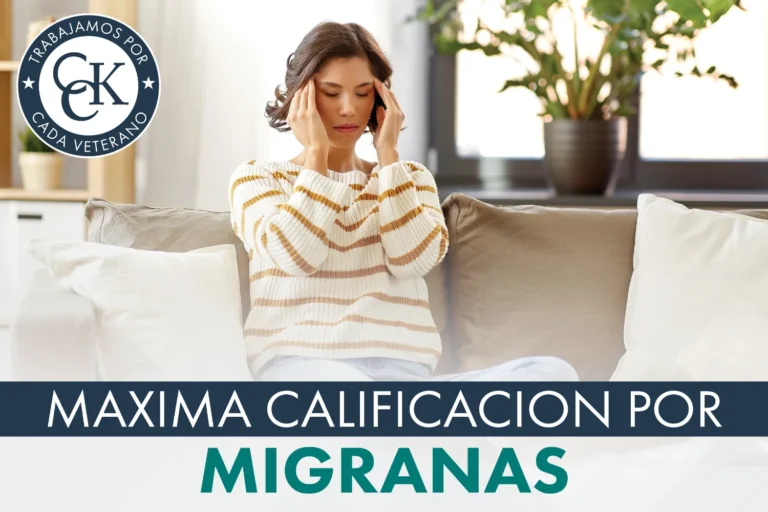 Maxima Calificacion por Migranas