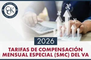 Tasas de Compensación Especial Mensual (SMC) del VA para 2026
