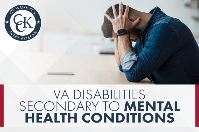 VA Disabilities Secondary to Mental Health Conditions