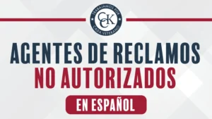 Agentes de Reclamos no Autorizados